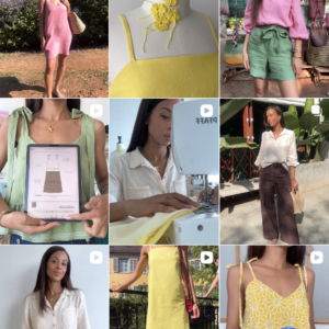 instagram page